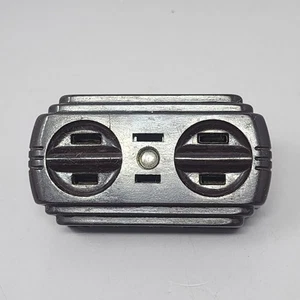 Vintage Eagle Bakelite Outlet Plug Adapter Dual Two-Prong Brown Electrical - Picture 1 of 10
