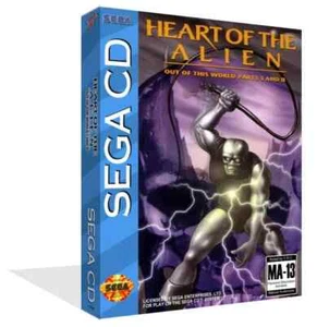 Heart Of The Alien Sega CD Game Case + Box Art Work Cover Only (No Game) - Picture 1 of 2