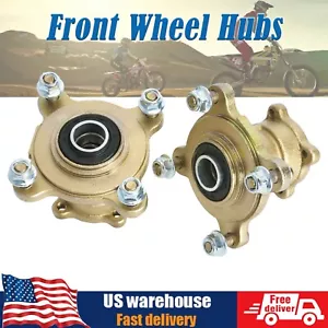 1 Pair Of Front Wheel Hubs Bearings For Go Kart ATV Quad Buggy 110cc 125cc 150cc - Foto 1 di 13
