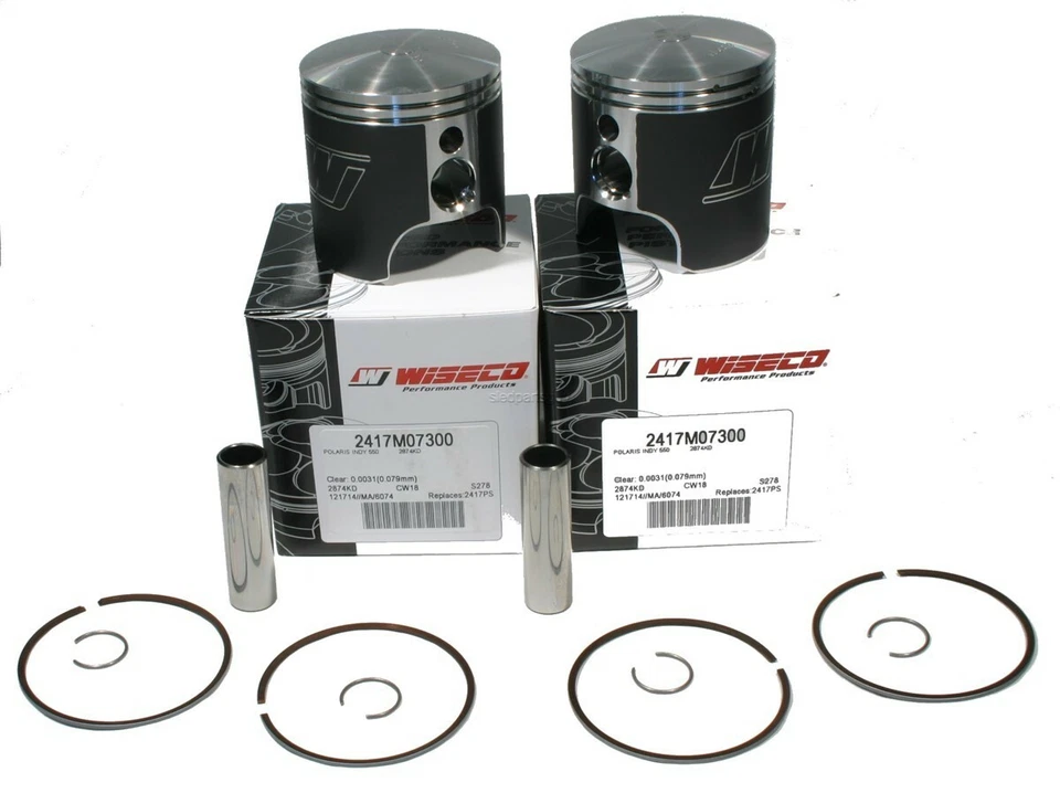 Pistones Polaris Indy Super Sport 550, 1999-2003, Wiseco .040; par - 2417M07400 Foto 1 de 1