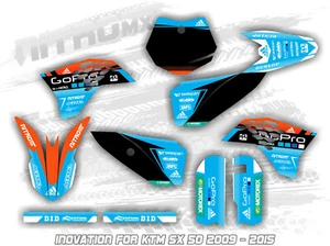 Kit gráfico NitroMX para KTM SX 50 SX50 2009 2010 2011 2012 2013 2014 2015 calcomanías - Imagen 1 de 1