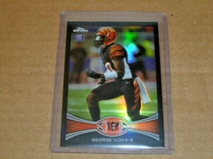 2012 Topps Chrome George Iloka BLACK REFRACTOR Cincinnati Bengals RC #247/299 - Picture 1 of 1