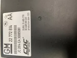 2013 BUICK REGAL GS ACTIVE SUSPENSION CHASSIS CONTROL MODULE COMPUTER 22772814 - Picture 1 of 2