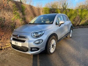 2015 FIAT 500X 1.6 DIESEL LOUNGE MULTIJET MANUAL IN SILVER EURO 6 ULEZ FREE - Picture 1 of 20