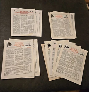 Mid America Winged Modified Sprint Car Racing Program Souvenir Lot - Picture 1 of 7