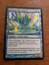 Rushing-Tide zubera Scale Tide Foil Card Magic MTG