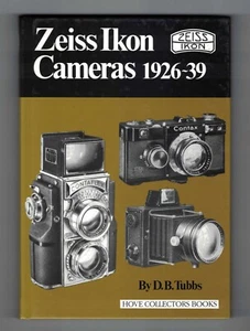 ZEISS IKON KAMERAS 1926-39 BUCH VON D.B. TUBBS, HOVE, NEUES HARDCOVER-EXEMPLAR (BR4593) - Bild 1 von 1