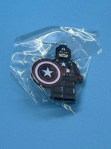 2023 SDCC EXCLUSIVE LEGO CAPTAIN AMERICA ENAMEL PIN SAN DIEGO COMIC-CON - Picture 1 of 1