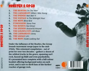 VARIOUS ARTISTS - MONSTER A GO-GO: TEEN TRASH FROM PSYCHEDELIC TOKYO 1966-1969, - Imagen 1 de 1