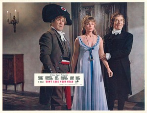 Carry On Don't Lose Your Head 11x14 lobby card Kenneth Williams Dany Robin