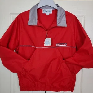 VTG 80s Green Mountain Woolens Waitsfield, VT Men's MEDIUM Nylon Windbreaker USA - Picture 1 of 11