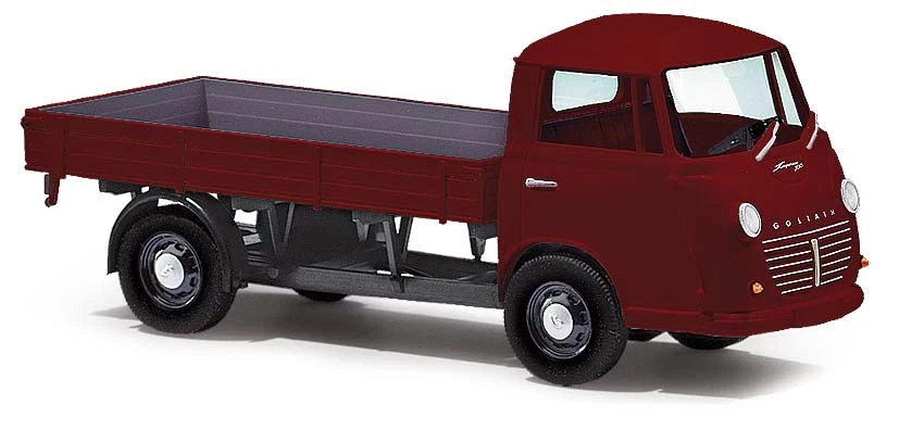 Busch 94202 - 1/87/H0 GOLIATH Express 1100 Cassonato - Vino Rosso - Nuovo - Immagine 1 di 1