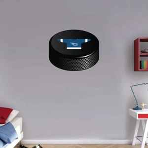 Edmonton Oilers Hockey Puck NHL Camisa Logo Arte Decoración de Pared Pegatina - 12"" o 25"" - Imagen 1 de 1