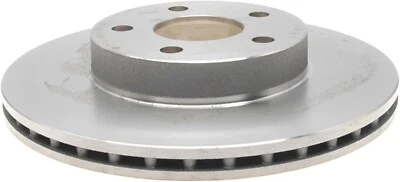 Rotor de freno de disco delantero ventilado ACDelco plateado 18A407A para Select Buick Pontiac Foto 1 de 4