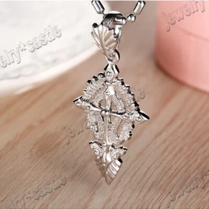 925 Silver Unique Antique Filigree Fine Jewelry Fine Pendant Fashion Women Halo - Picture 1 of 7