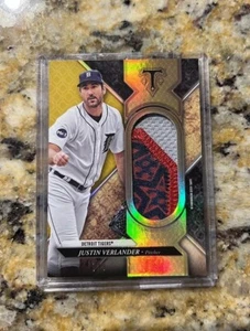 Camiseta Justin Verlander Triple Hilos Parche Logo Jumbo #35 Piezas ALL STAR/9 - Imagen 1 de 6