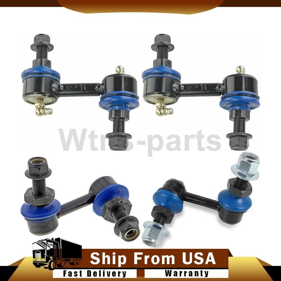 Front Rear Sway Bar Link Kit 4x For 2004 Nissan Pathfinder Armada 5.6L - Image 1 of 4