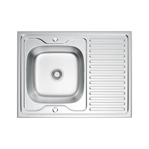 Edelstahl-Küchenspüle 80 x 60 cm Melanstar HD8060DN - Bild 1 von 5