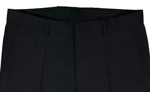 Para Hombre HUGO BOSS Gris Negro Azul a Cuadros Lana + Pantalones de Vestir 32R 32 Madisen NUEVOS CON ETIQUETAS - Imagen 1 de 5