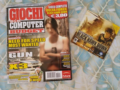 RIVISTA GIOCHI PER IL MIO COMPUTER 111 DICEMBRE 2005 DELTA FORCE BLACK HAWK DOWN - Immagine 1 di 4