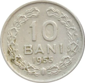 Romania 10 Bani 1955 - Picture 1 of 2