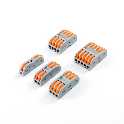 10/20Pcs Terminal Blocks Patchable Wire Connector Quick Terminal to Connectors - Image 1 of 4