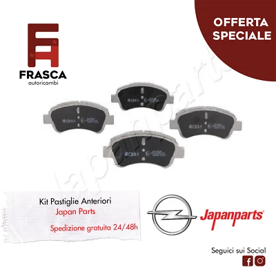 Pastiglie Freno Anteriori Japanparts Opel Corsa F 1.2 75 KW 102 CV 55 KW 75 CV - Imagen 1 de 4