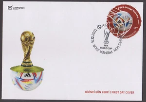 AZERBAIJAN - 2022 QATAR FIFA WORLD FOOTBALL CUP - FDC - Picture 1 of 4