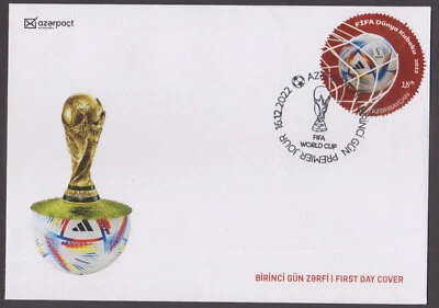 AZERBAIYÁN - COPA MUNDIAL DE FUTBOL DE LA FIFA QATAR 2022 - FDC Foto 1 de 4