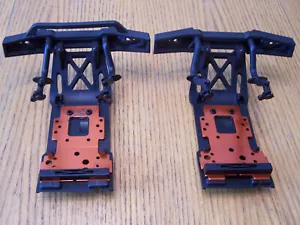 HPI Savage X 4.6 GT-6 Front & Rear Bumpers with Skid Plates Bulkhead & Brace - Picture 1 of 5