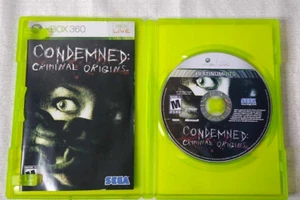 Videojuego Microsoft Xbox 360 Condemned: Criminal Origin Sega 2005 Probado terror - Imagen 1 de 9
