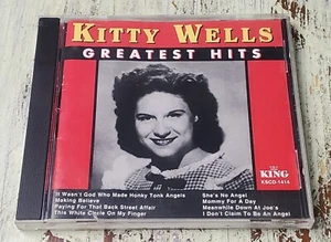 VG Kitty Wells – Greatest Hits (1995) King Records – KSCD-1414 CD, US - Picture 1 of 3