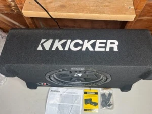 KICKER 48CDF124 Comp Single 12" Down Firing Enclosure - Picture 1 of 5