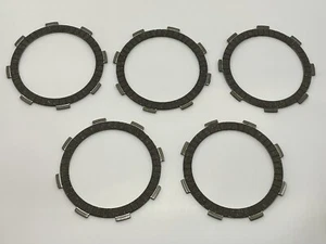 CLUTCH FRICTION PLATES HONDA TRX 250 Fourtrax X 5 - Picture 1 of 5
