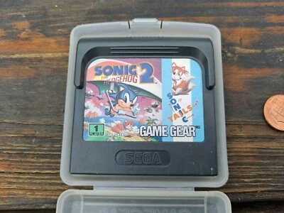 Sega Sonic The Hedgehog 2 Game Cartridge (Used) - Image 1 of 3