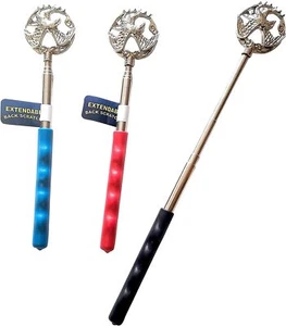 Back Scratcher Japanese Bird Extendable Telescopic Body Massager Relief 3 Pack - Picture 1 of 3