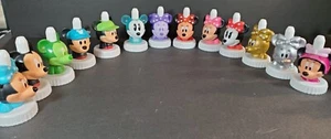Good 2 Grow Disney Minnie & Mickey Mouse Large Lot Of 13 Toppers Caps *NEW RARE* - Picture 1 of 11