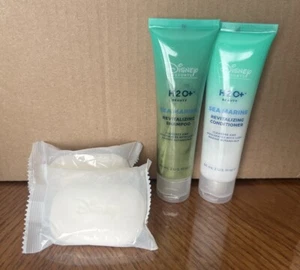 Disney Resorts H20+ Beauty SEA MARINE Revitalizing SHAMPOO CONDITIONER SOAP 2 OZ - Picture 1 of 3