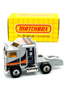 Matchbox International 45 Kenworth Cabover Aerodyne grey, rare missing axle mib - Picture 1 of 7