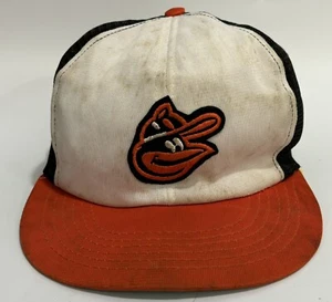 Vintage Baltimore Orioles Hat Men’s SnapBack Cap MLB USA SEMCO 1980’s Logo Bird - Picture 1 of 12
