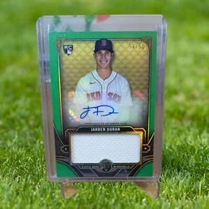 2022 Topps Triple Threads (Player Worn) Single Jumbo Relics Auto Emerald RPA /50 - Picture 1 of 2