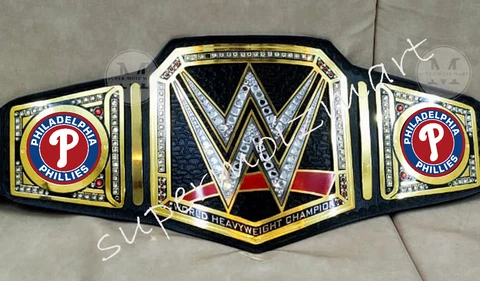Philadelphia Phillies World Series Championship Belt MLB Baseball 2mm brass Cover