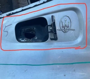 Maserati 4200 Coupe, RH Fuel Panel Cut, Marked in Red - Picture 1 of 1