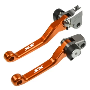 Motorcycle Dirtbike Pivot Brake Clutch Levers For 250SX 250SX Accessories NEW - Picture 1 of 16