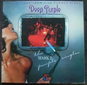 DEEP PURPLE - MARK 2 PURPLE SINGLES. 1979 UK ROCK COMPILATION L.P. PURPLE VINYL - Picture 1 of 5