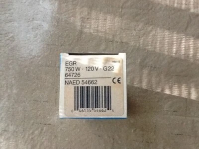 EGR OSRAM 750 WATT 120V STAGE AND STUDIO PHOTO OPTIC LAMP - Image 1 of 2