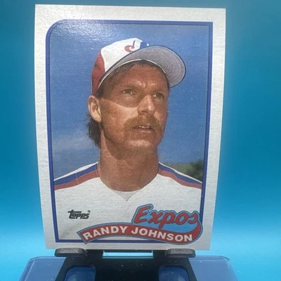 1989 Topps - Randy Johnson #647 (RC) B43 - Imagem 1 de 2