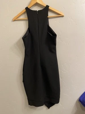 Elizabeth and James Women’s Size 2 Black Asymmetric Hem Sleeveless Sheath Dress - Image 1 of 4