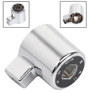 Chrome Ignition Control Switch Cover Cap For Harley Sportster 1200 Low XL1200L - Picture 1 of 15