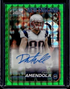 Danny Amendola Auto /99 2024 Topps Chrome Green New England Patriots Autograph - Picture 1 of 2